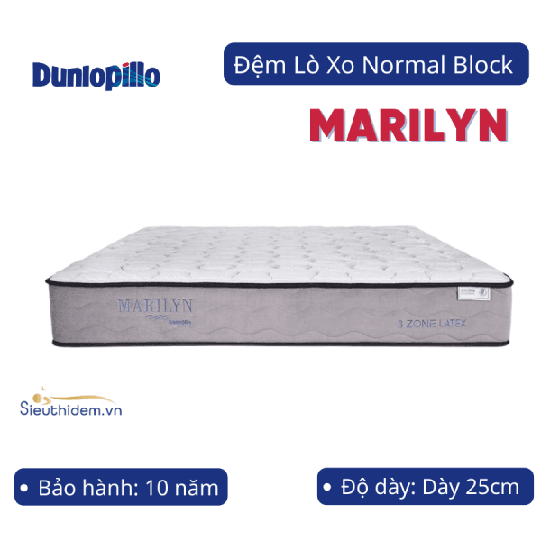 Đệm lò xo Dunlopillo Marylin