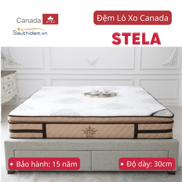 Đệm lò xo Canada Stela