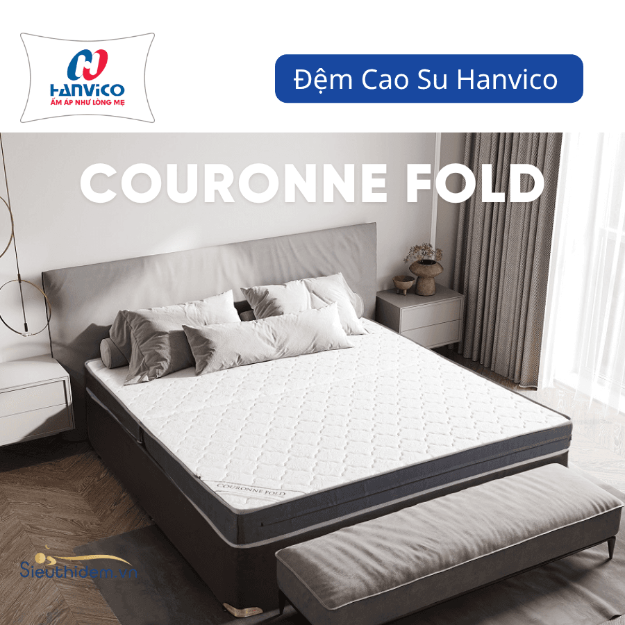 Đệm cao su Couronne Fold