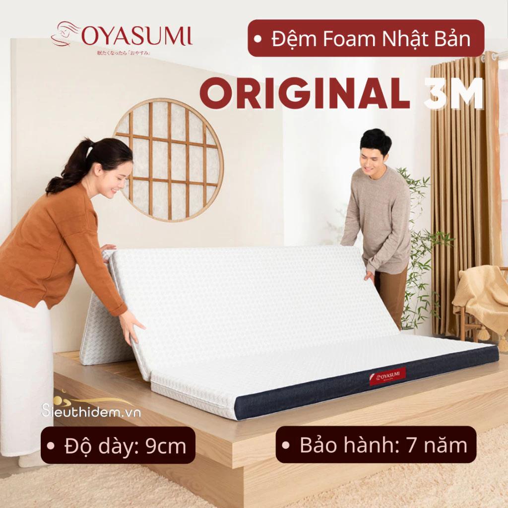Đệm foam Nhật Bản Inoac Oyasumi Original 3M