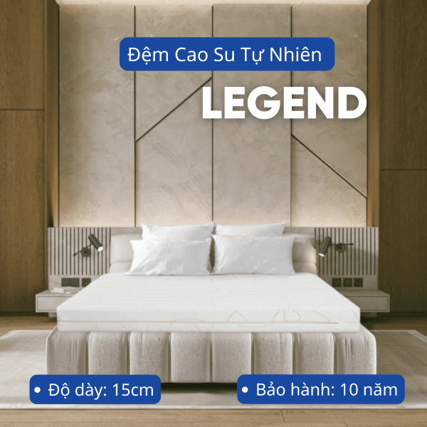 ĐỆM CAO SU LIÊN Á LEGEND