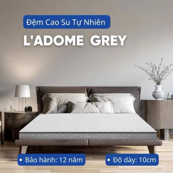Đệm cao su Liên Á than hoạt tính Ladome Grey