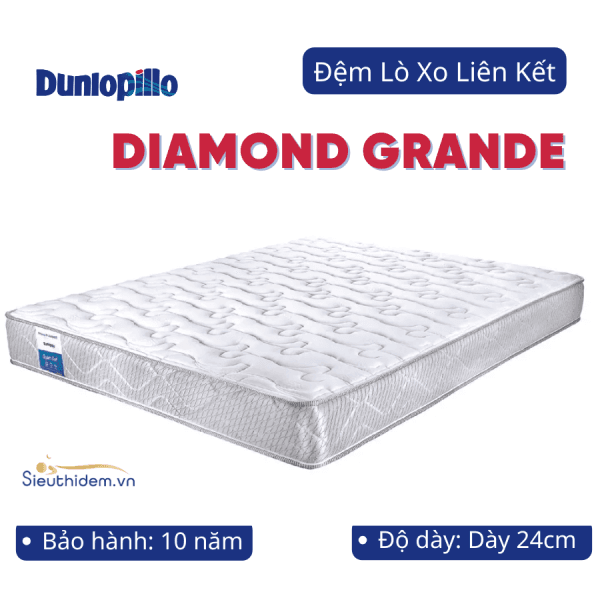 Đệm lò xo Dunlopillo Diamond Grande