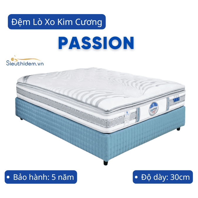 Đệm lò xo Kim Cương Passion